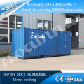 Focusun new launch containerized direct cooling block ice machine nissan 5T